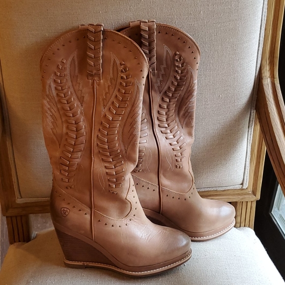 ariat wedge boots
